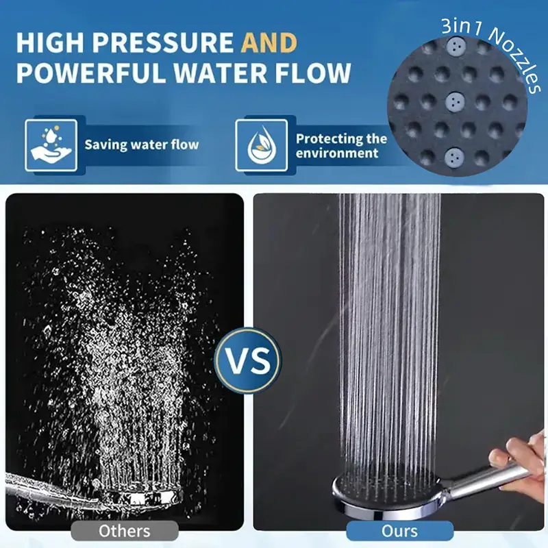 Abs Plastic Contemporary Design Handheld Shower